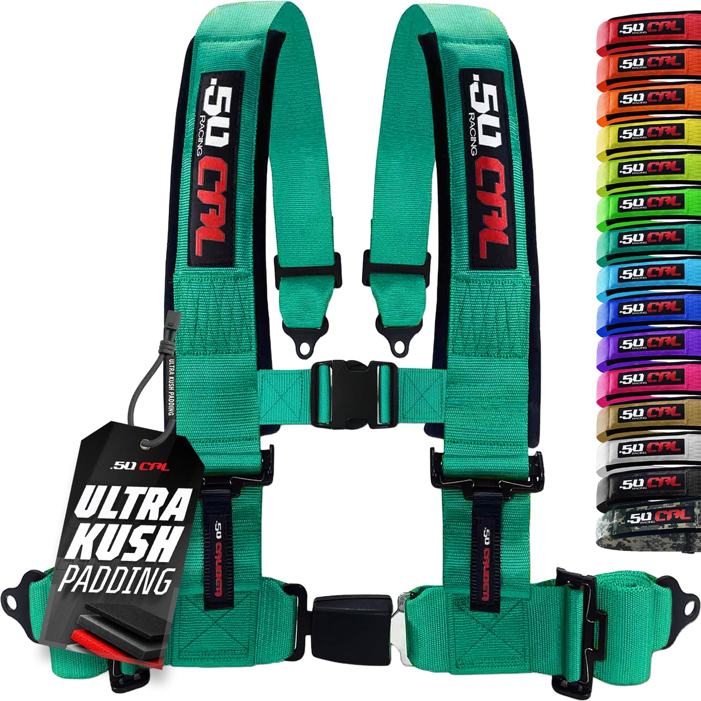 Pro Series 4 point Harness with push button release 2" & 3" available