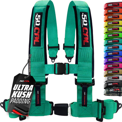 Pro Series 4 point Harness with push button release 2" & 3" available
