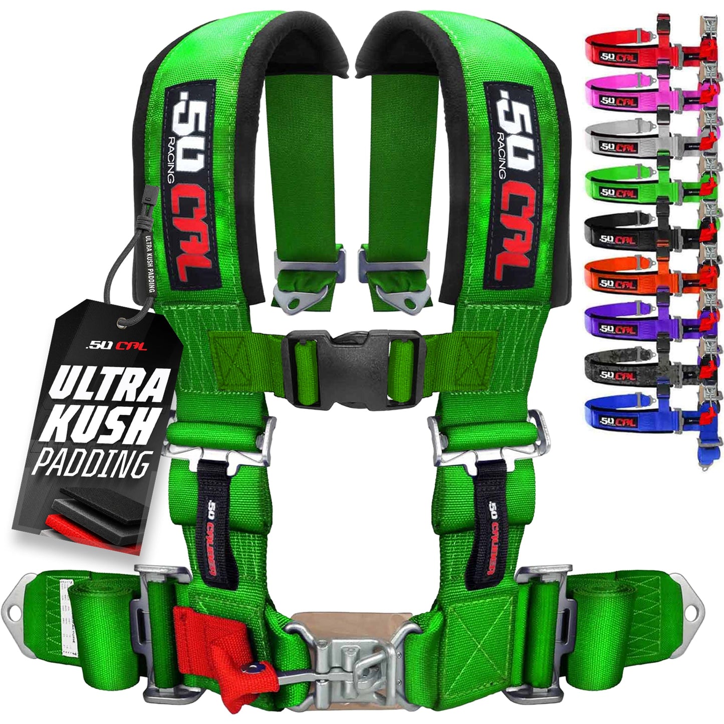 Pro Series 3" 4 point Harness Seat Belt 50 Caliber Racing