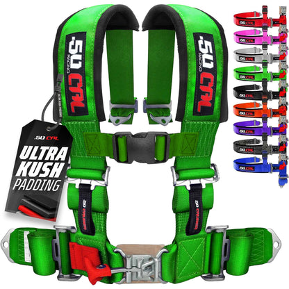 2" 5 Point Racing Harness – Pro Series Race Latch | 50 Caliber Racing