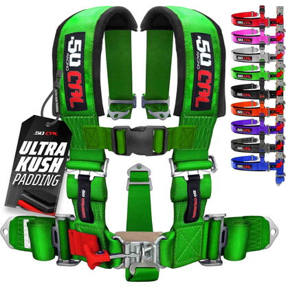 3" 5 Point Racing Harness – Pro Series Race Latch | 50 Caliber Racing