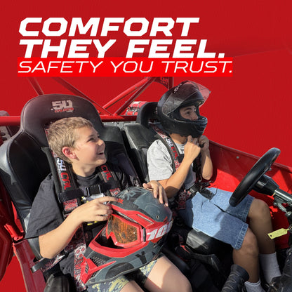 2" 5 Point Racing Harness – Pro Series Race Latch | 50 Caliber Racing