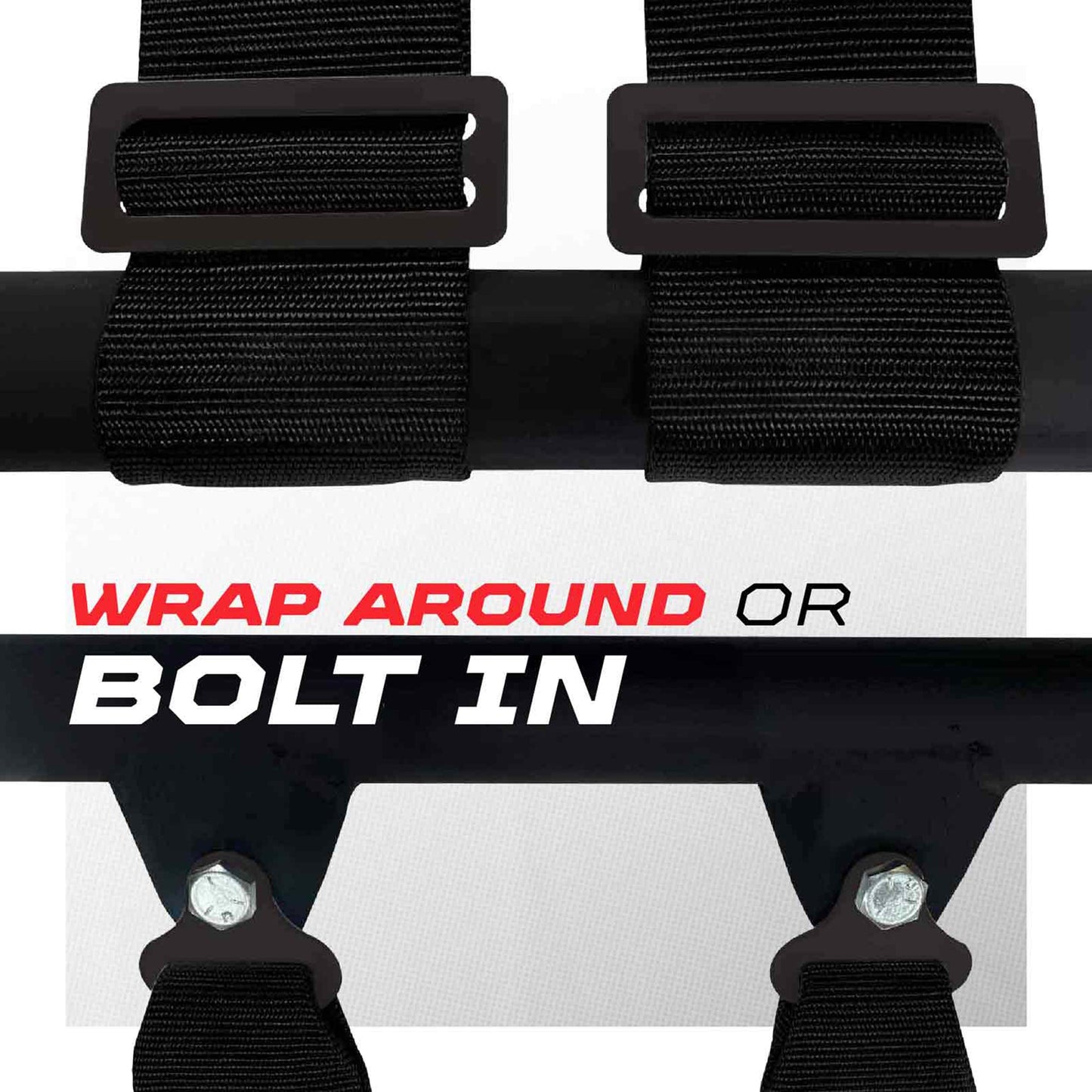 Pro Series 4 point Harness with push button release 2" & 3" available