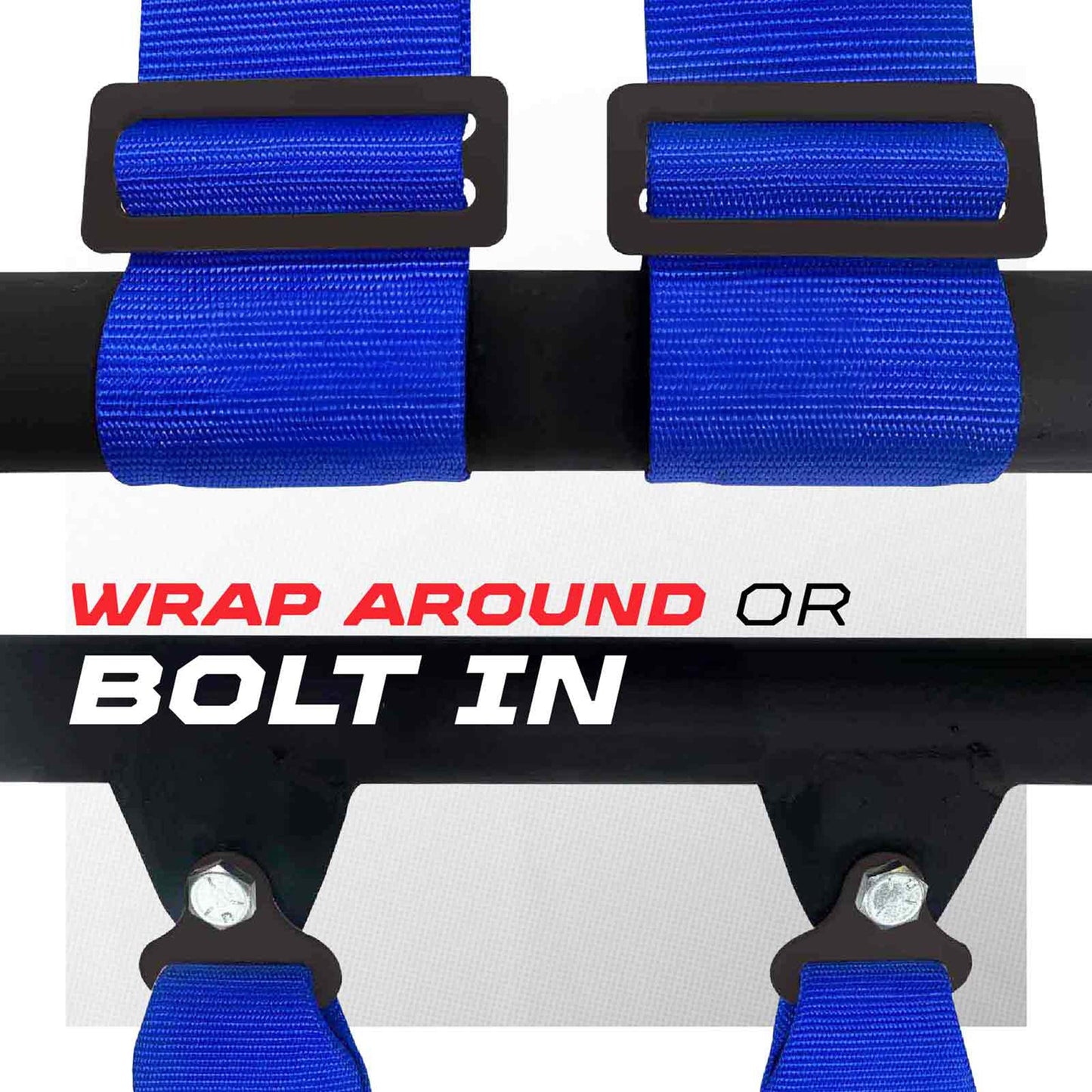 Pro Series 4 point Harness with push button release 2" & 3" available