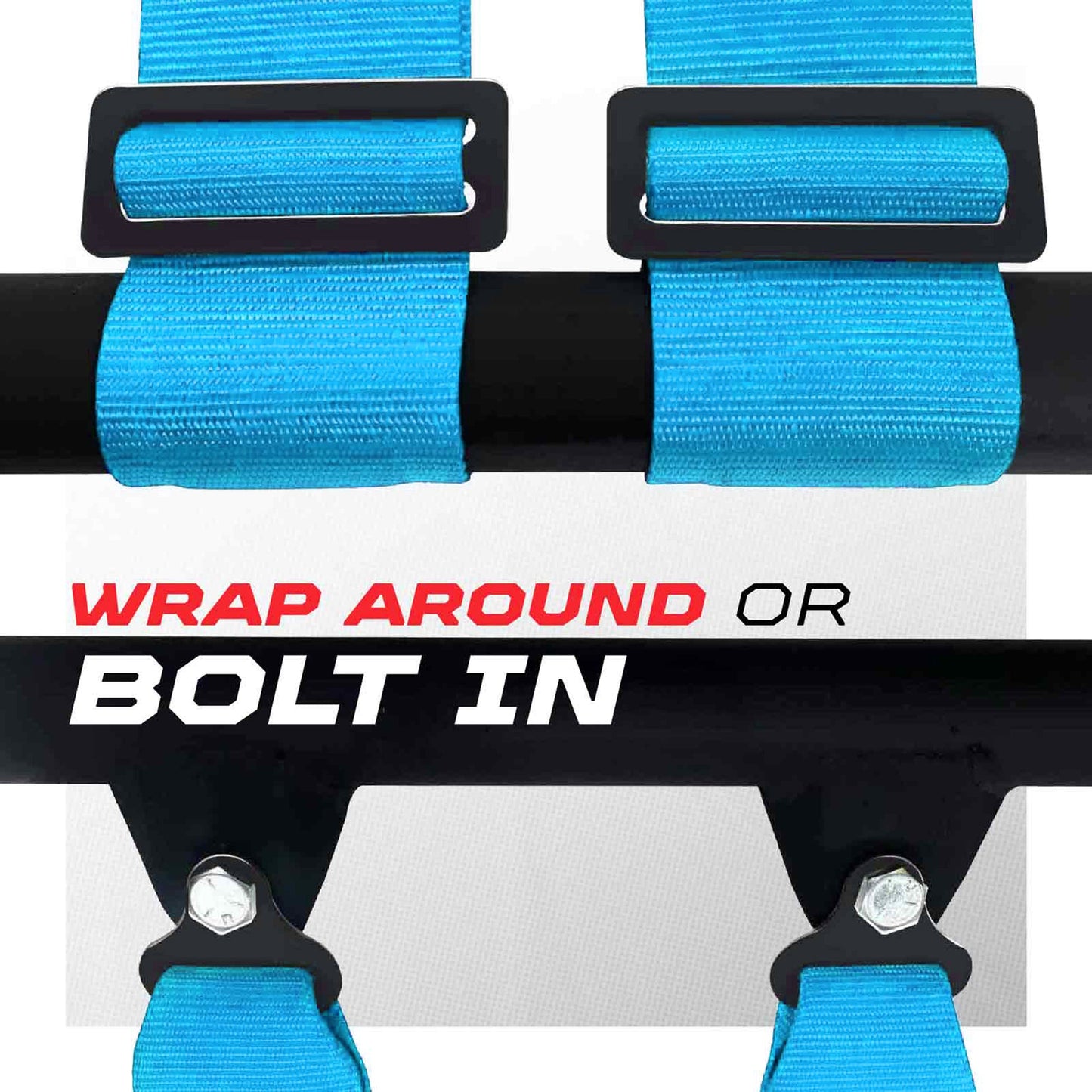 Pro Series 4 point Harness with push button release 2" & 3" available