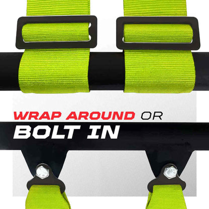 Pro Series 4 point Harness with push button release 2" & 3" available