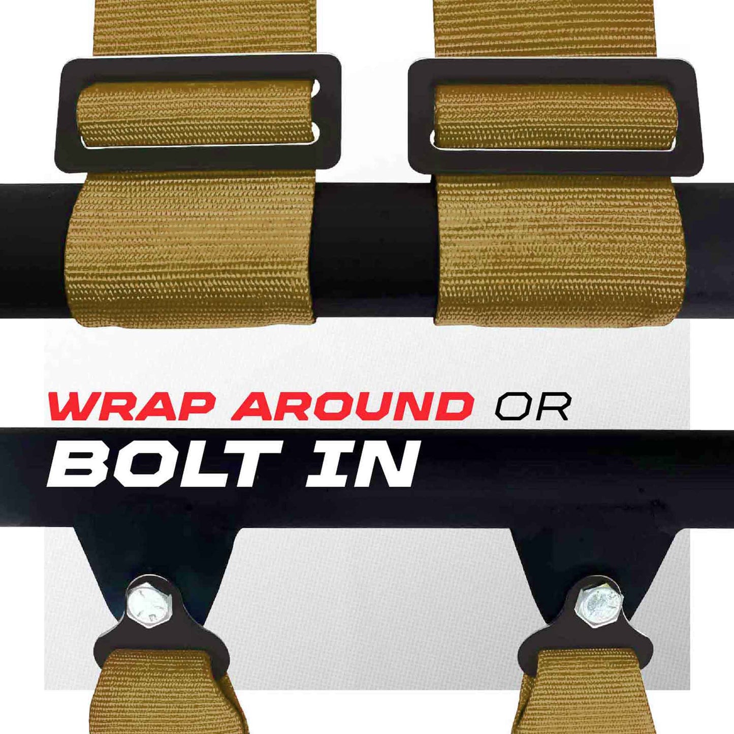 Pro Series 4 point Harness with push button release 2" & 3" available