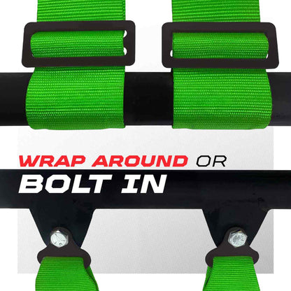Pro Series 4 point Harness with push button release 2" & 3" available