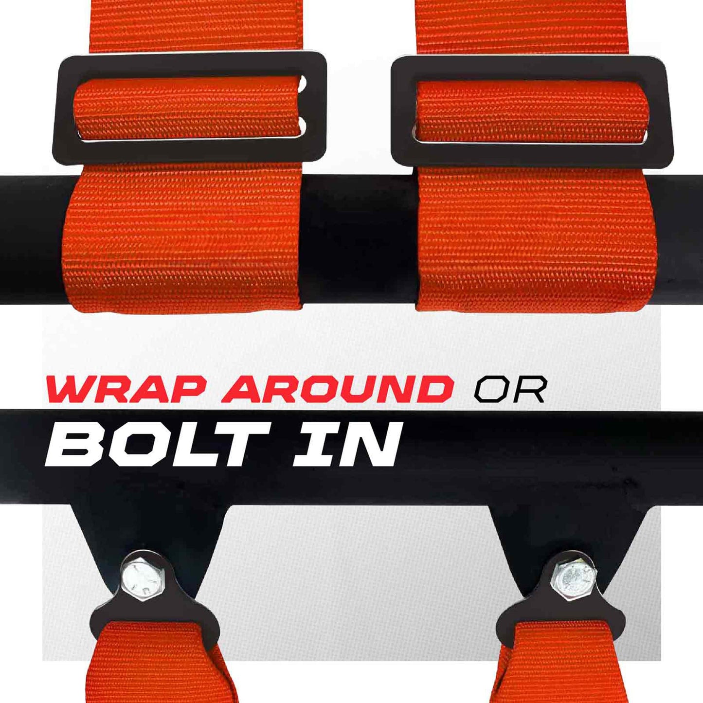 Pro Series 4 point Harness with push button release 2" & 3" available