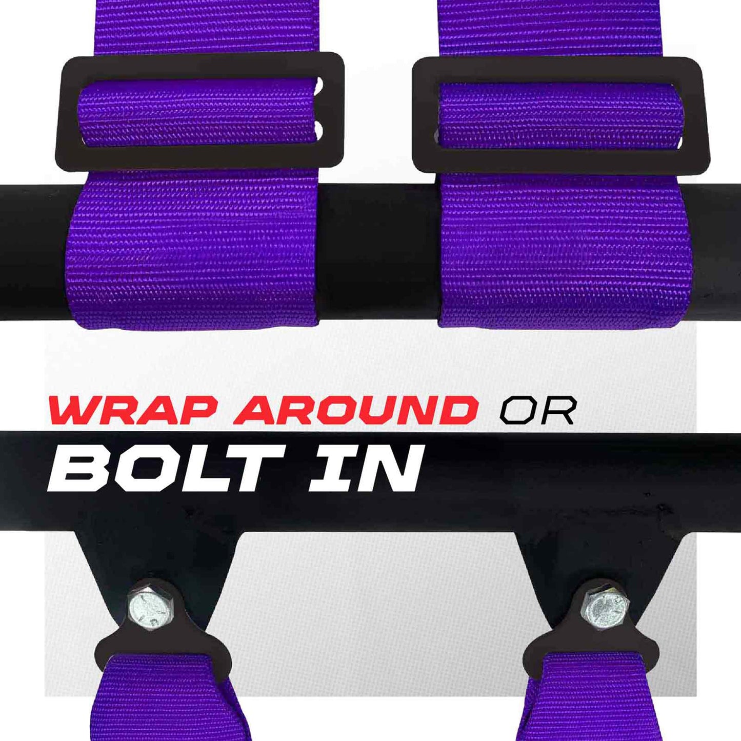 Pro Series 4 point Harness with push button release 2" & 3" available
