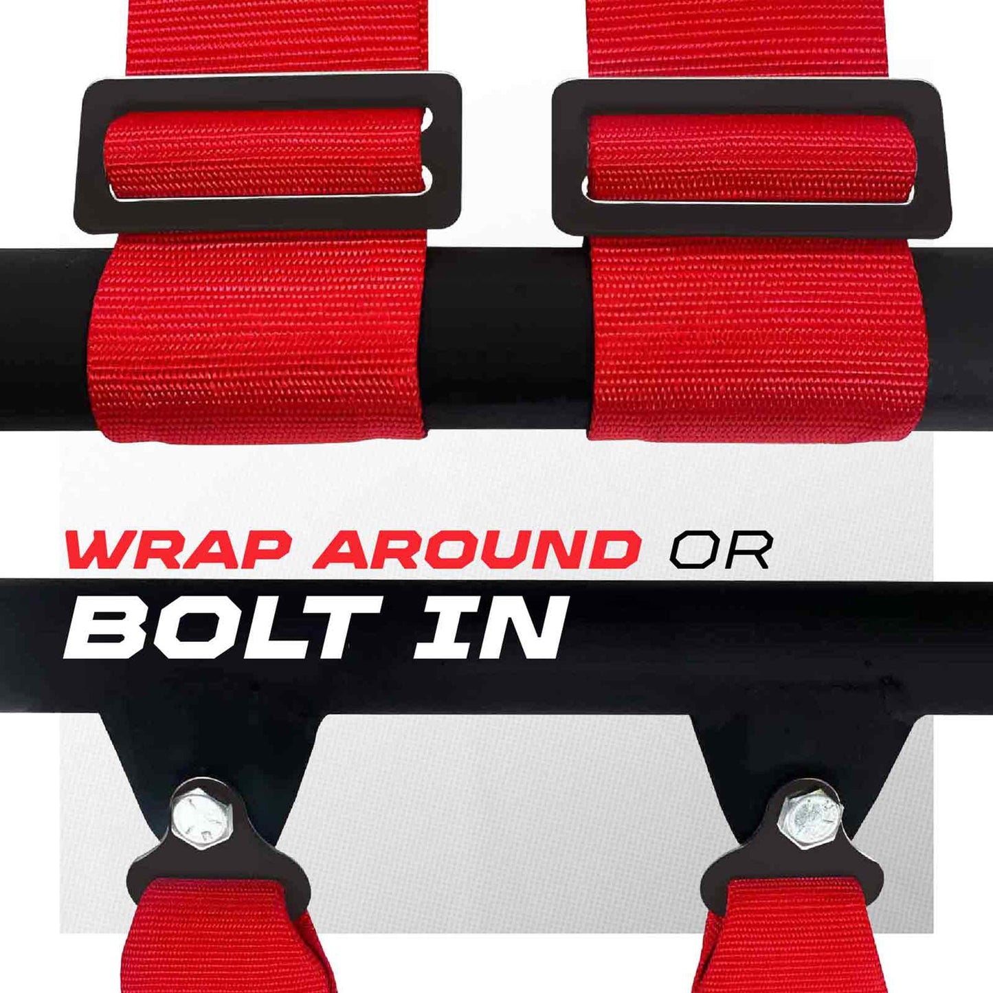 Pro Series 4 point Harness with push button release 2" & 3" available