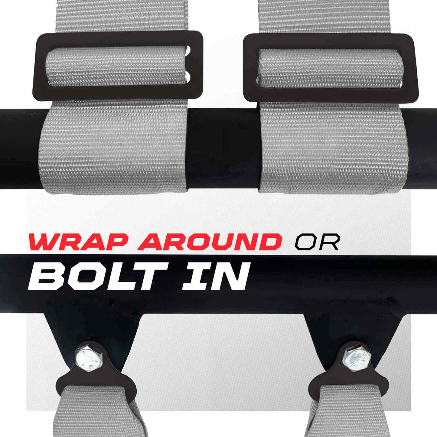 Pro Series 4 point Harness with push button release 2" & 3" available