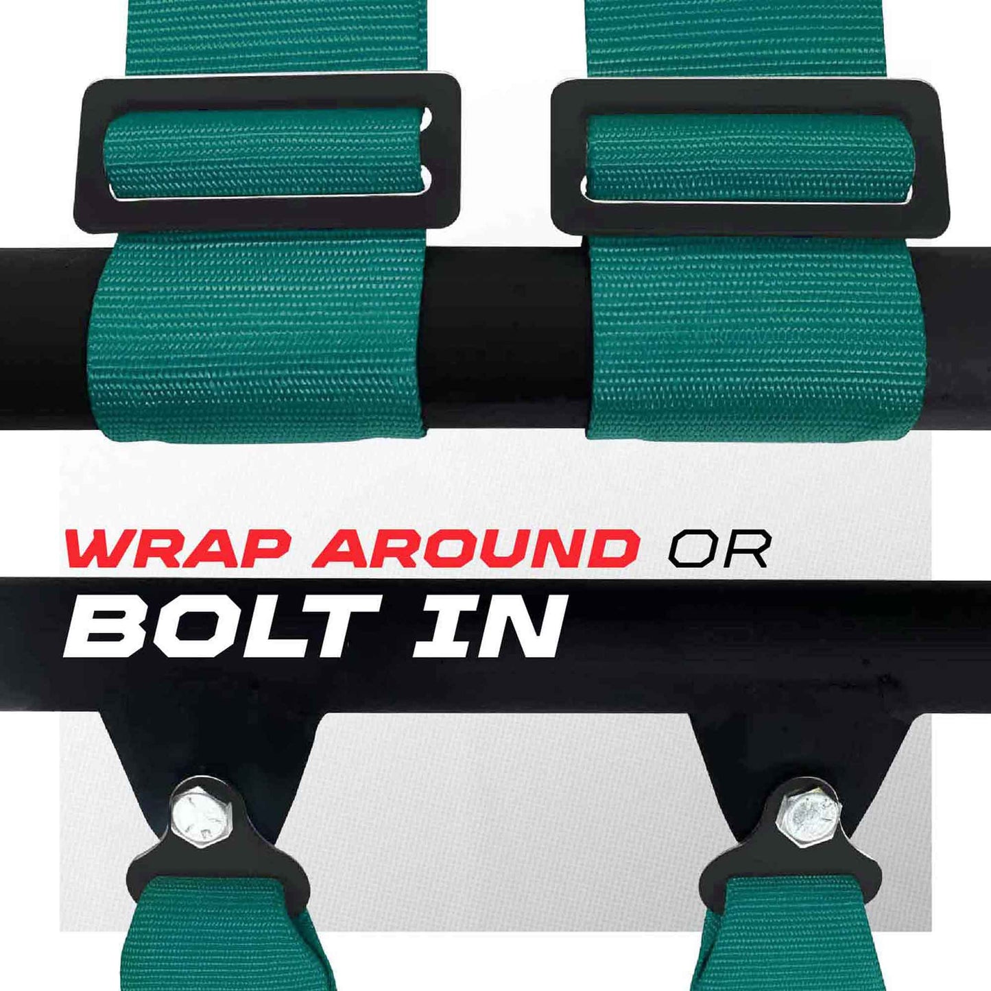 Pro Series 4 point Harness with push button release 2" & 3" available