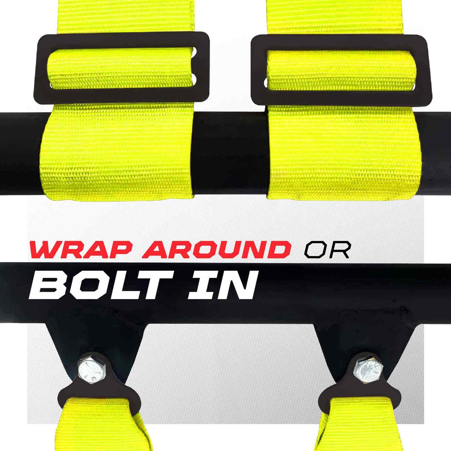 Pro Series 4 point Harness with push button release 2" & 3" available