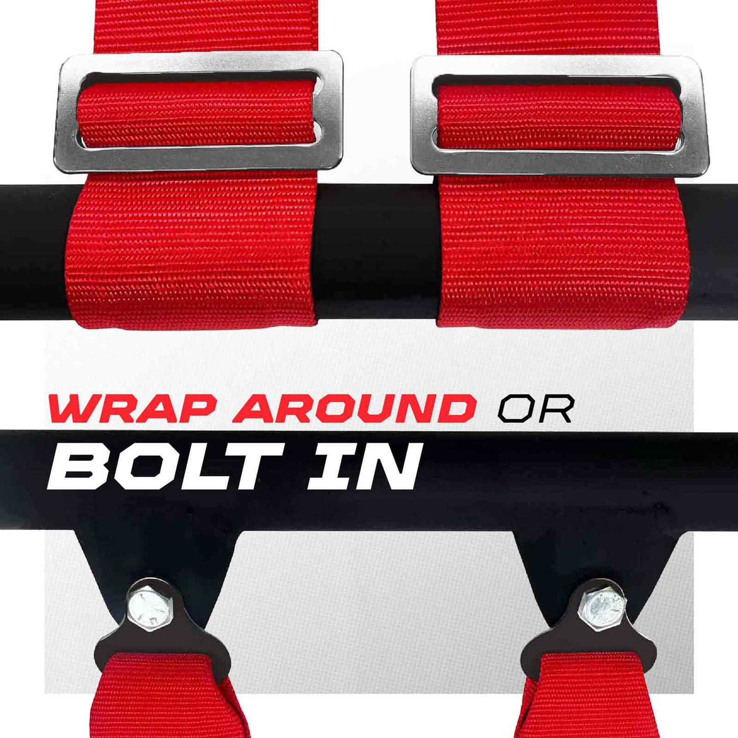 2" 5 Point Racing Harness – Pro Series Race Latch | 50 Caliber Racing