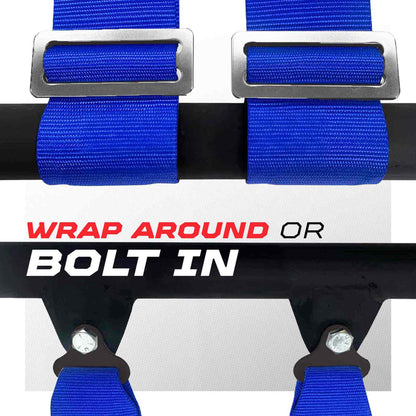 3" 5 Point Racing Harness – Pro Series Race Latch | 50 Caliber Racing