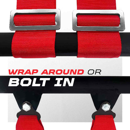 3" 5 Point Racing Harness – Pro Series Race Latch | 50 Caliber Racing