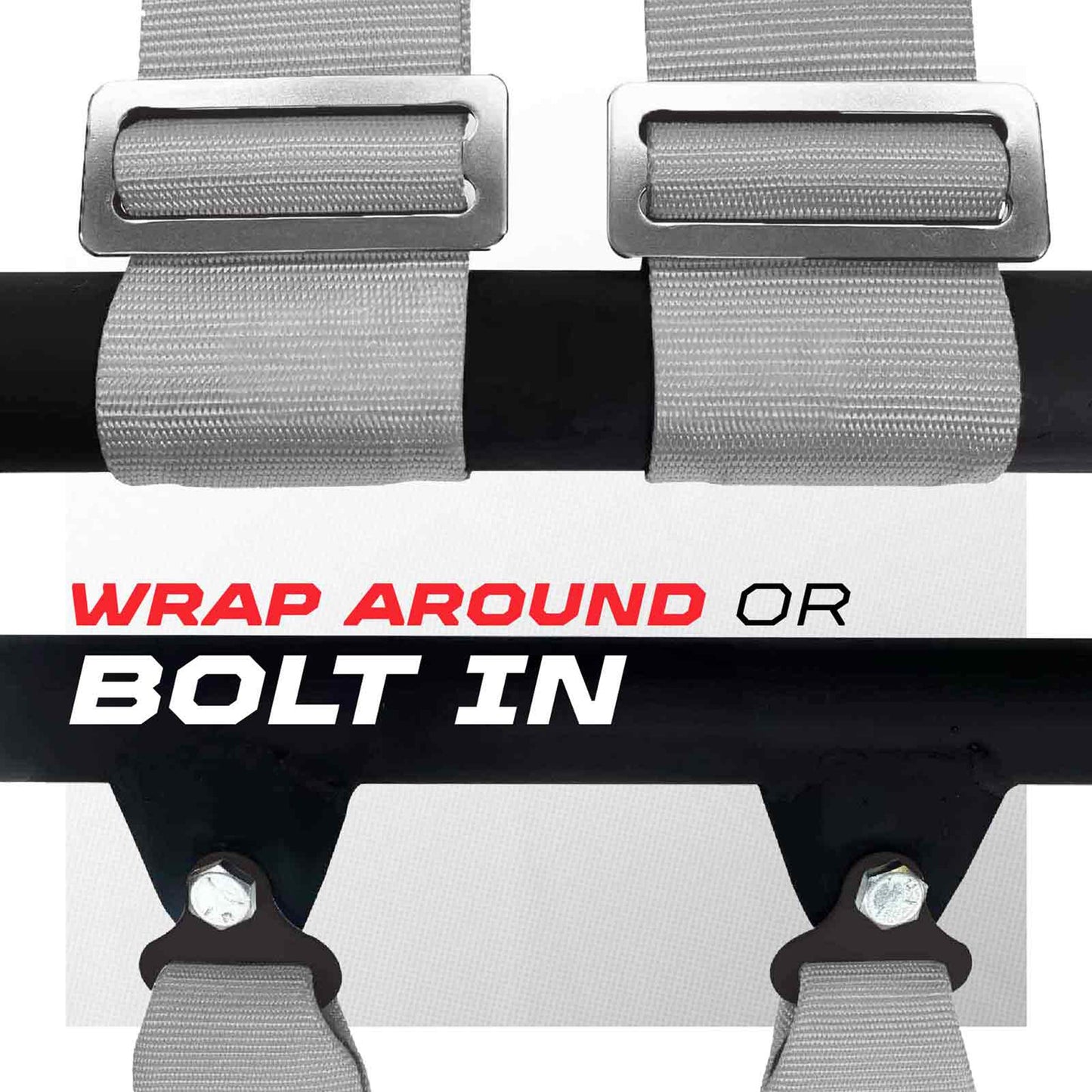 3" 5 Point Racing Harness – Pro Series Race Latch | 50 Caliber Racing