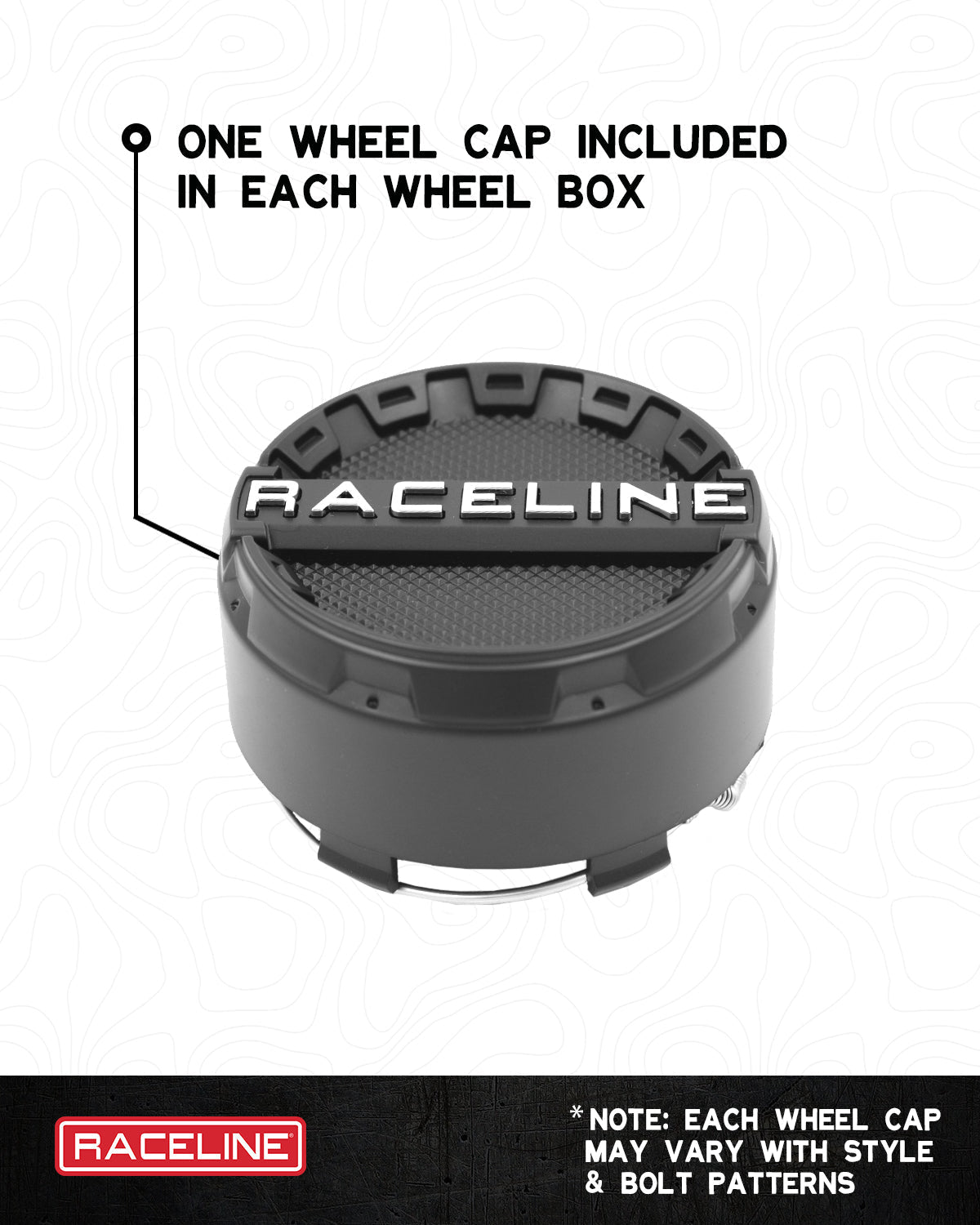 Raceline OMEGA GLOSS BLACK 15X10 4X137 0mm