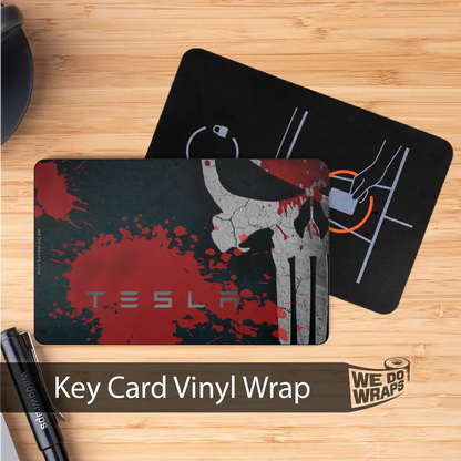 Distressed Skull | NFC Key Card Wrap