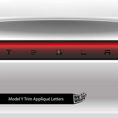 Distressed Skull Tesla Emblem Decals (Front + Back) | Model Y