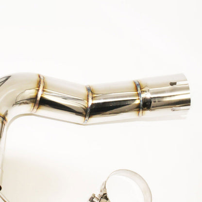 T304 Stainless Exhaust Muffler with Carbon Fiber Tips for Audi Q8 4M 2.0T 3.0T