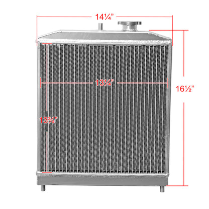 1992-2000 Honda Civic EG EK Del Sol S/Si Manual Transmission 2-Row Aluminum Performance Radiator