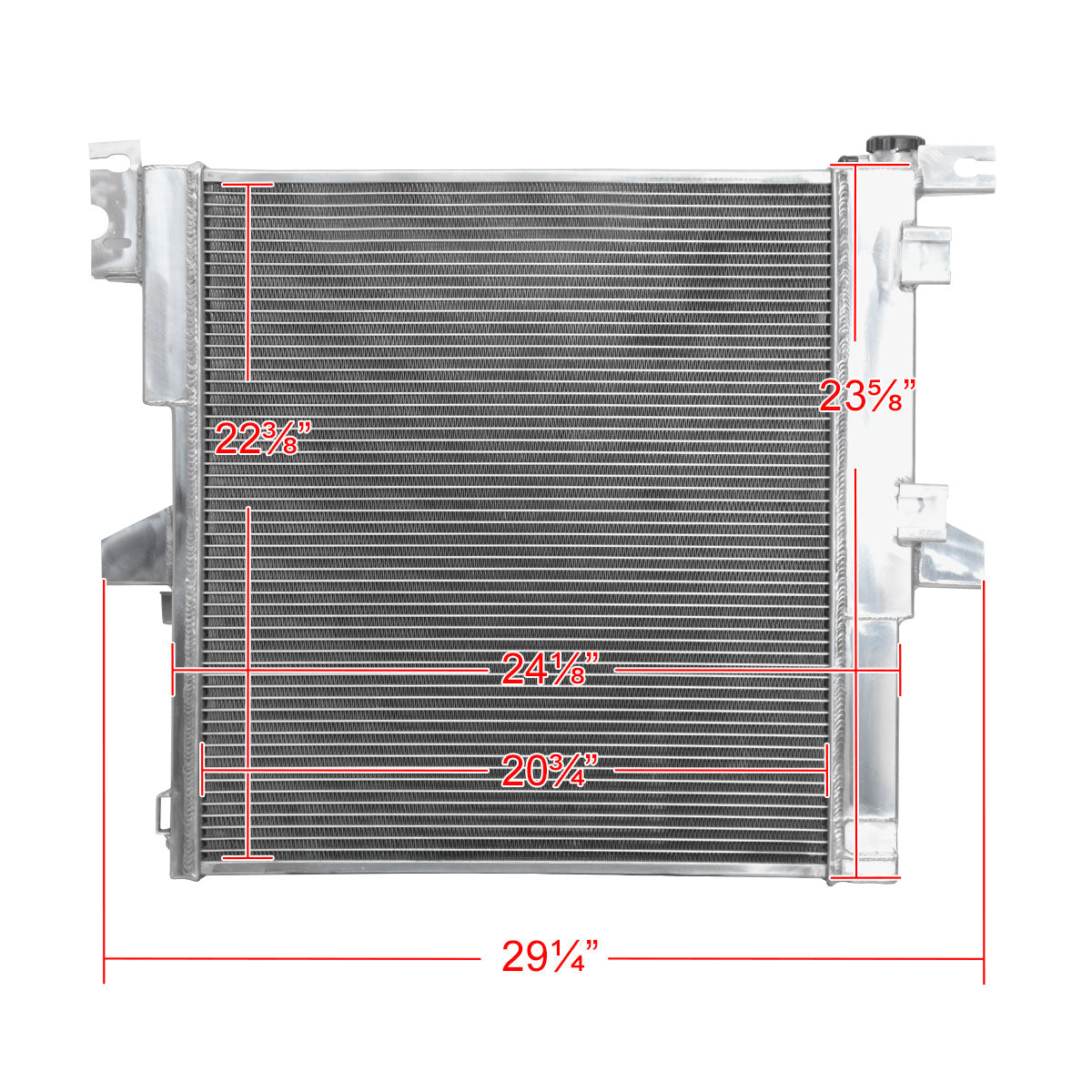 1996-1999 Ford Explorer/ 1997-1999 Mercury Moutaineer 2-Row Aluminum Performance Radiator