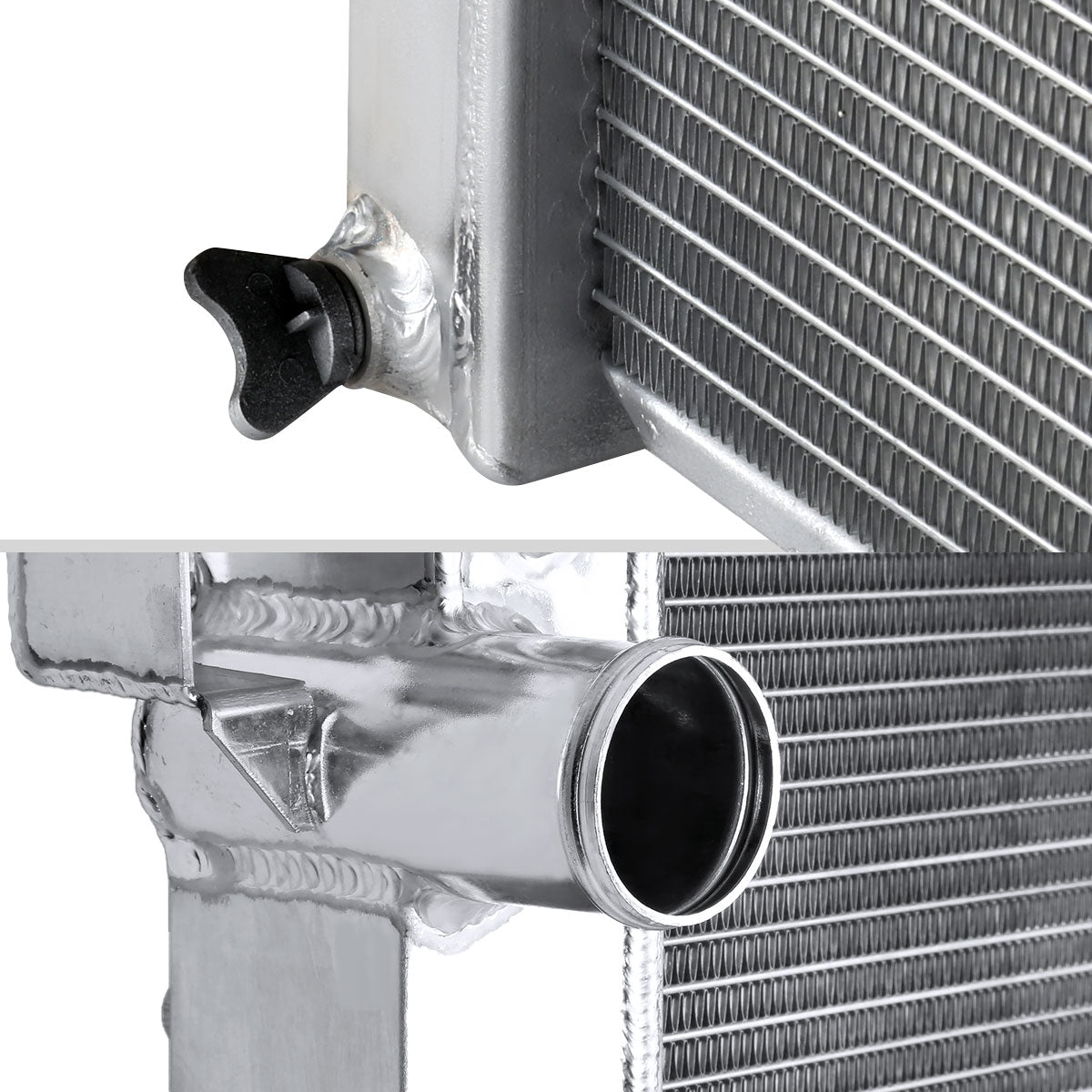 2003-2009 Dodge RAM 2500/3500 5.9L/6.7L Cummins Aluminum 2-Row Performance Radiator