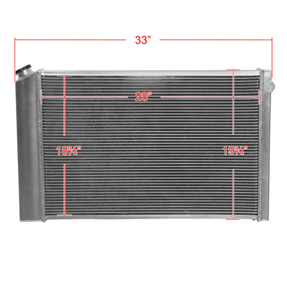 1973-1991 Chevrolet C/K Blazer/Suburban GMC Jimmy Aluminum 3-Row Performance Radiator
