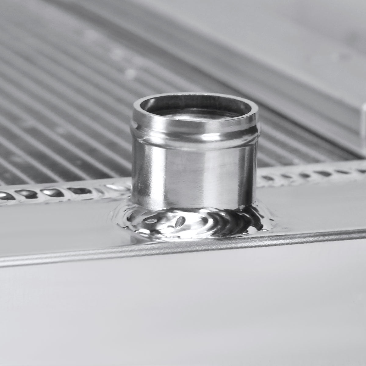 1972-1986 Jeep CJ Series MT Aluminum 3-Row Performance Radiator