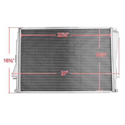2001-2006 BMW 3 Series E46 Manual Transmission Aluminum 3-Row Performance Radiator