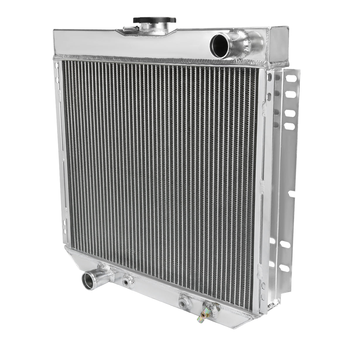 1963-1977 Ford Mustang/Maverick/Falcon Mercury Comet/Cougar Aluminum 3-Row Performance Radiator