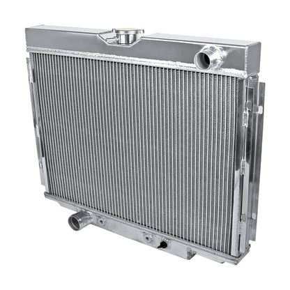 1967-1970 Ford Mustang/Fairlane/Ranchero/Torino Mercury Cougar 390ci V8 Aluminum 3-Row Performance Radiator