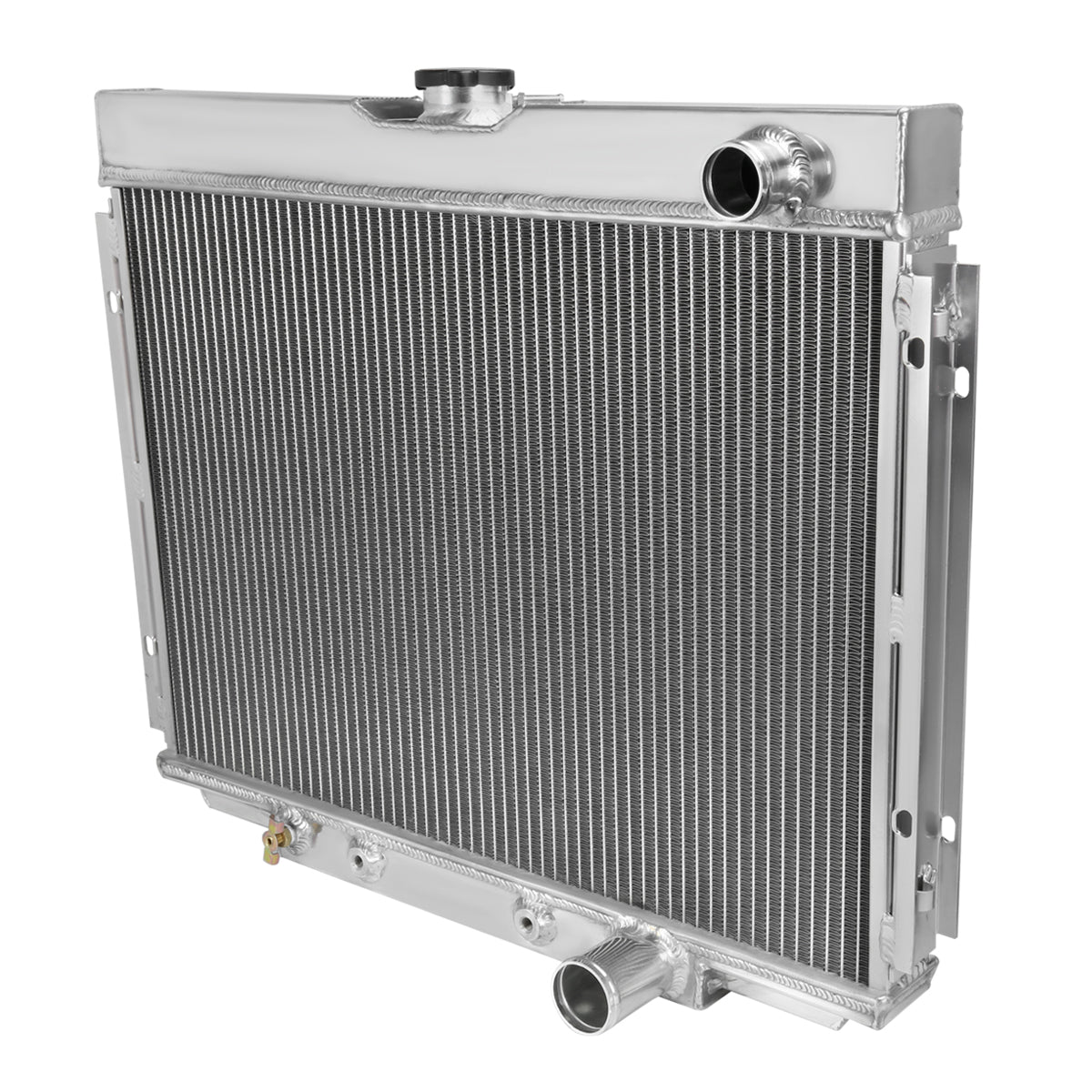 1967-1970 Ford Mustang/Fairlane/Ranchero Mercury Cougar Aluminum 3-Row Performance Radiator