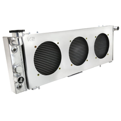 1991-2001 Jeep Cherokee/Comanche 2.5L/4.0L 3 Row Radiator with Fan Shroud