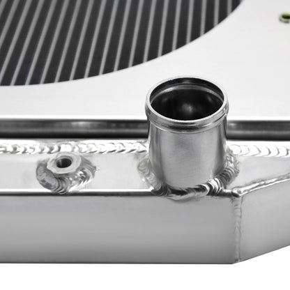 1960-1966 Ford Falcon/Mustang/Ranchero / 1960-1965 Mercury Comet 3 Row Radiator with Fan Shroud Design