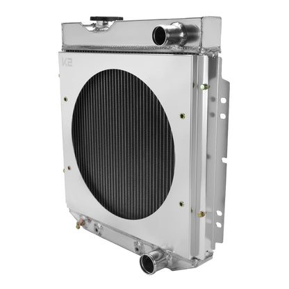 1960-1966 Ford Falcon/Mustang/Ranchero / 1960-1965 Mercury Comet 3 Row Radiator with Fan Shroud Design