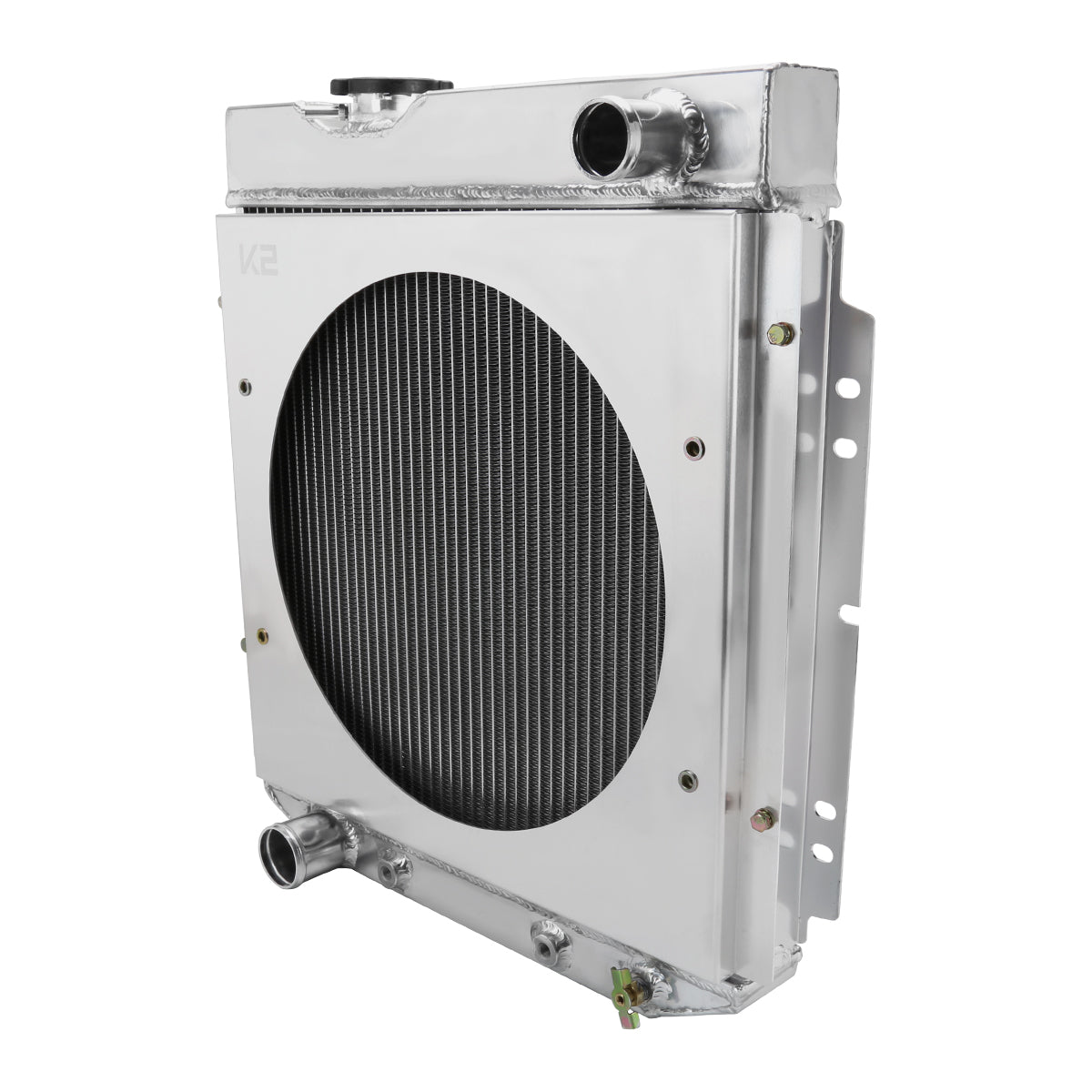 1960-1966 Ford Falcon/Mustang/Ranchero / 1961-1965 Mercury Comet 3 Row Radiator with Fan Shroud Design