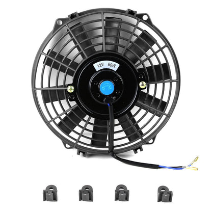 9 Inch Black Radiator Fan - Engine Cooling