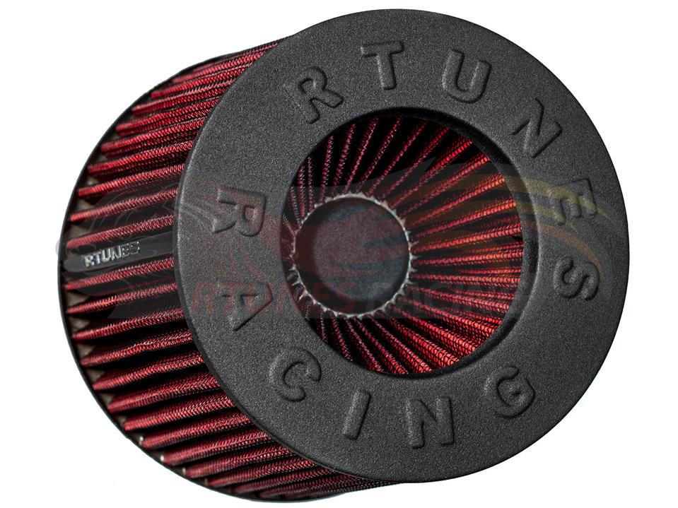 Rtunes Racing Universal Air Intake Cone Filter Cover Heat Shield Stainless Steel Black Cover with Filter | Rtunes Racing | SHIELD-CK-RAFR