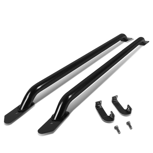 2014-2017 Chevrolet Silverado GMC Sierra 6.5FT Bed Rails - Black