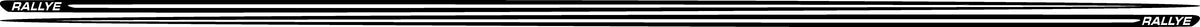 "RALLYE" Side Stripe Decals for 2013-2016 Dodge Dart (x2)