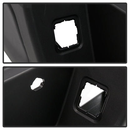 Spyder Styleside 15-20 Ford F150 w/o Parking Sensor Holes & Hitch - Rear Bumper (RB-FF15015-SET-BK) 9947681