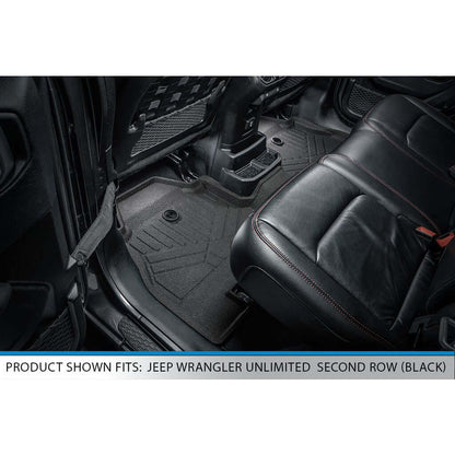 2018 Jeep Wrangler Rubber Liners|Unlimited 4 Door|SMARTLINER