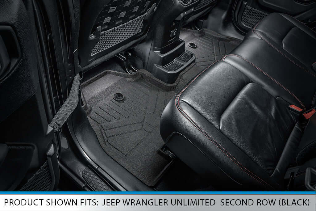 2018 Jeep Wrangler Rubber Liners|Unlimited 4 Door|SMARTLINER