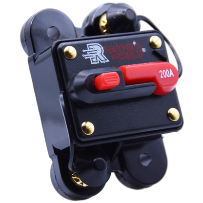20A-300 Amp Waterproof Circuit Breaker Manual Reset 12-48V DC (Copy)