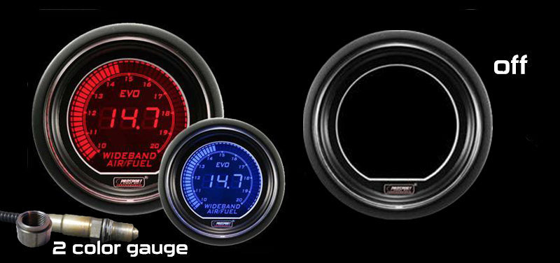 2-1/16" EVO Wideband Digital Air Fuel Ratio kit