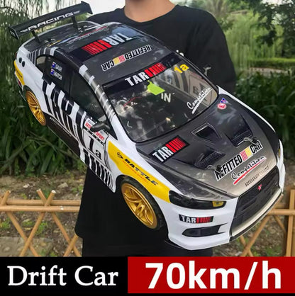 1:10 Scale High-Speed 4WD RC Drift Car – 70km/h Electric Racing Model