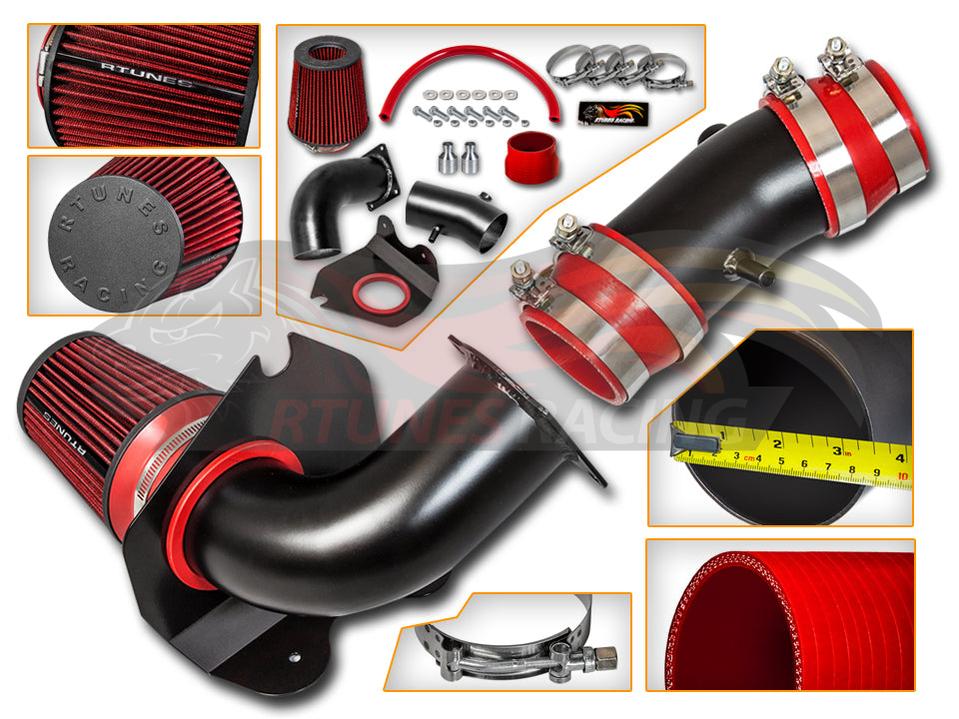 Cold Air Intake Kit For 1994-1995 Ford Mustang 5.0L V8 | RCI-FD-02BK